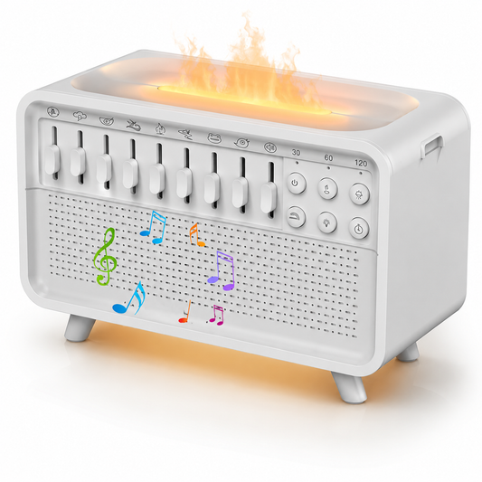 Transform Your Sleep with the 3-in-1 Bluetooth Speaker, White Noise Machine, and Night Light