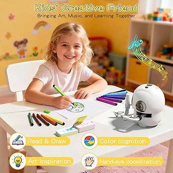 Unleash Creativity with the Smart Dinosaur Drawing Robot - The Ultimate Early Education Toy for Kids!