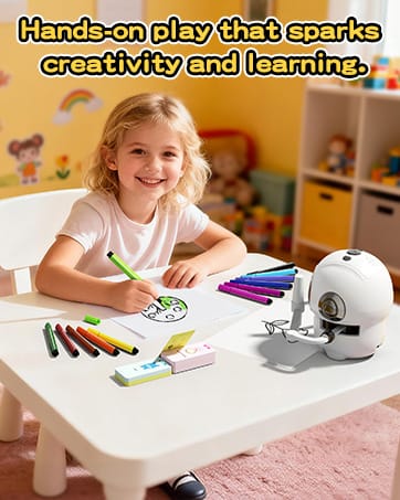 Unleash Creativity with the Smart Dinosaur Drawing Robot - The Ultimate Early Education Toy for Kids!