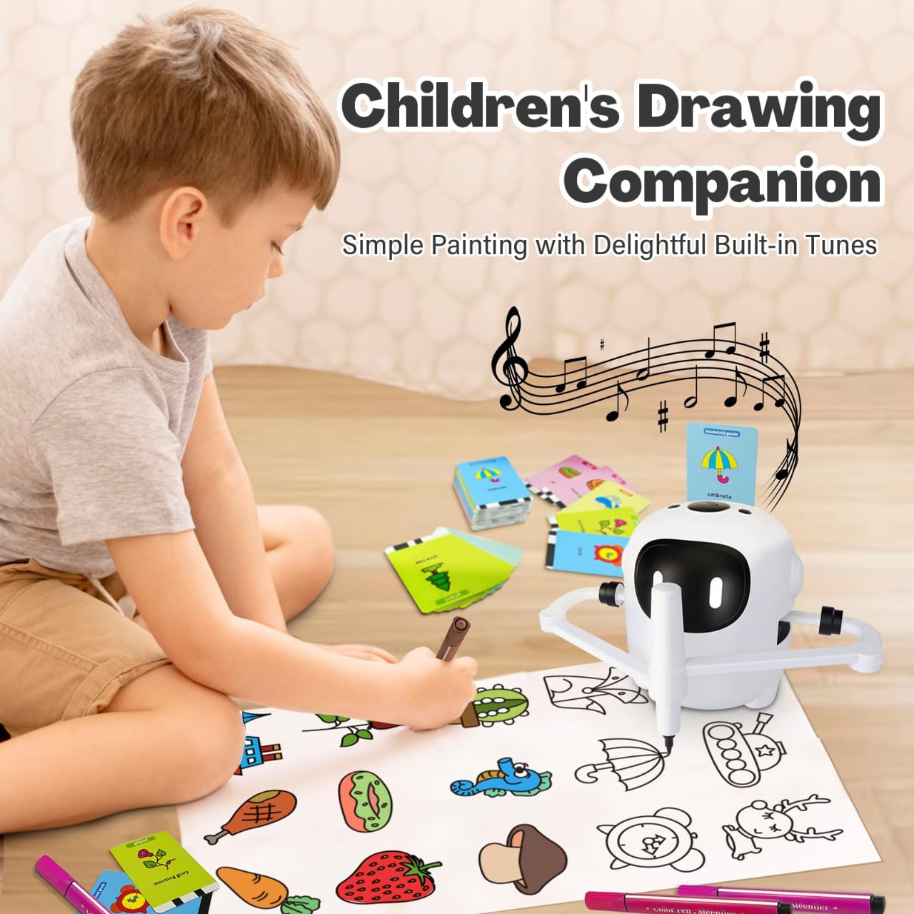 Unleash Creativity with the Smart Dinosaur Drawing Robot - The Ultimate Early Education Toy for Kids!