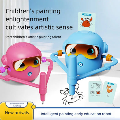 Voice Interactive Smart Drawing Robot - The Ultimate Educational Art Toy for Kids Ages 3-6