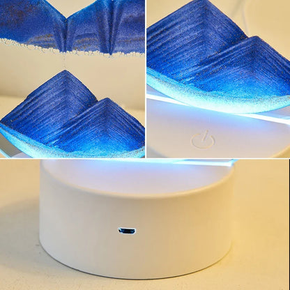 Transform Your Space with the 3D Moving Sand Art Frame LED Lamp - 16 Colors of Mesmerizing Light