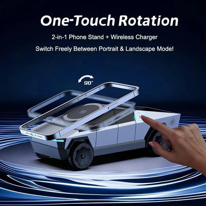 Revolutionary 3-in-1 Magnetic Wireless Charging Station for All Your Devices