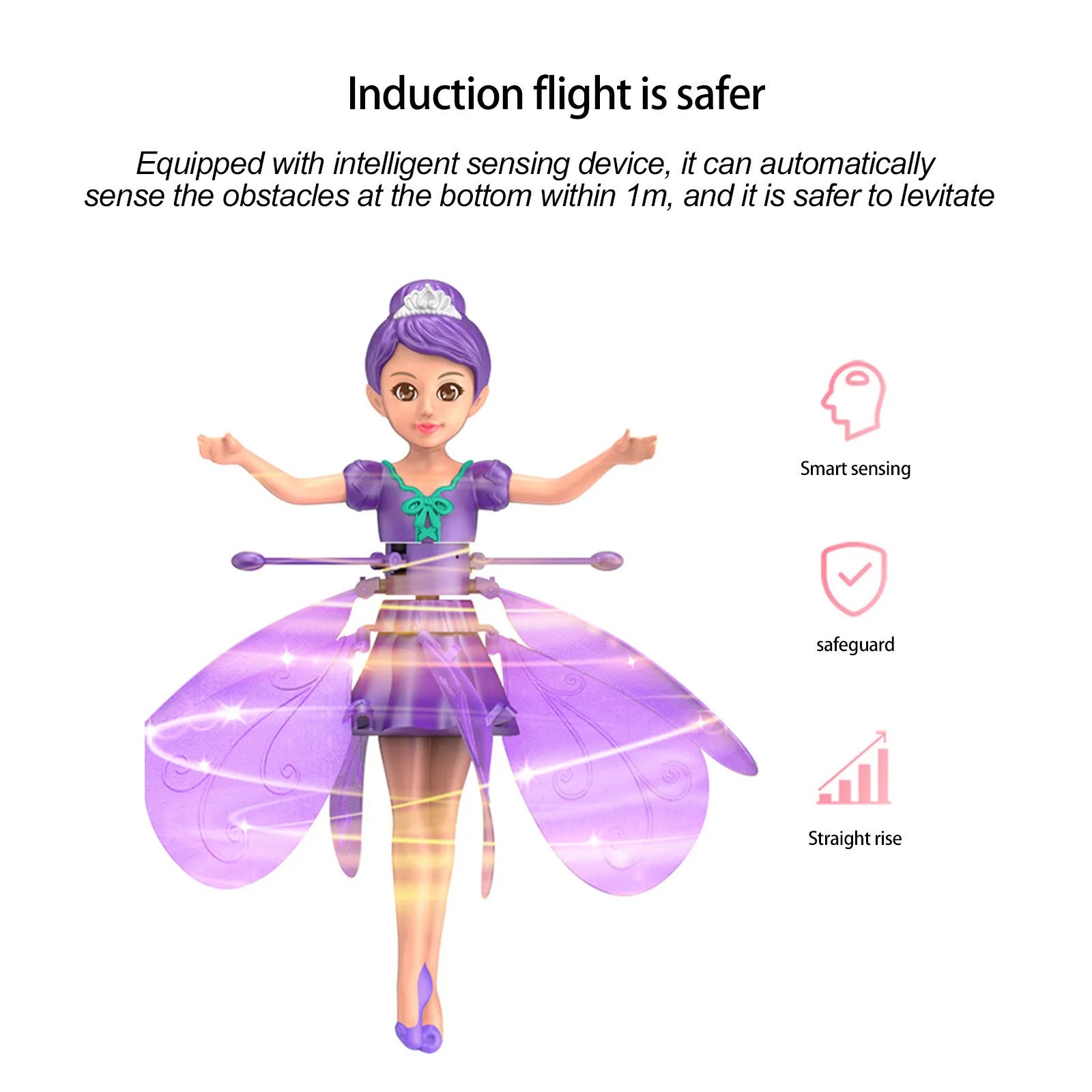 Gesture Control Flying Fairy Doll